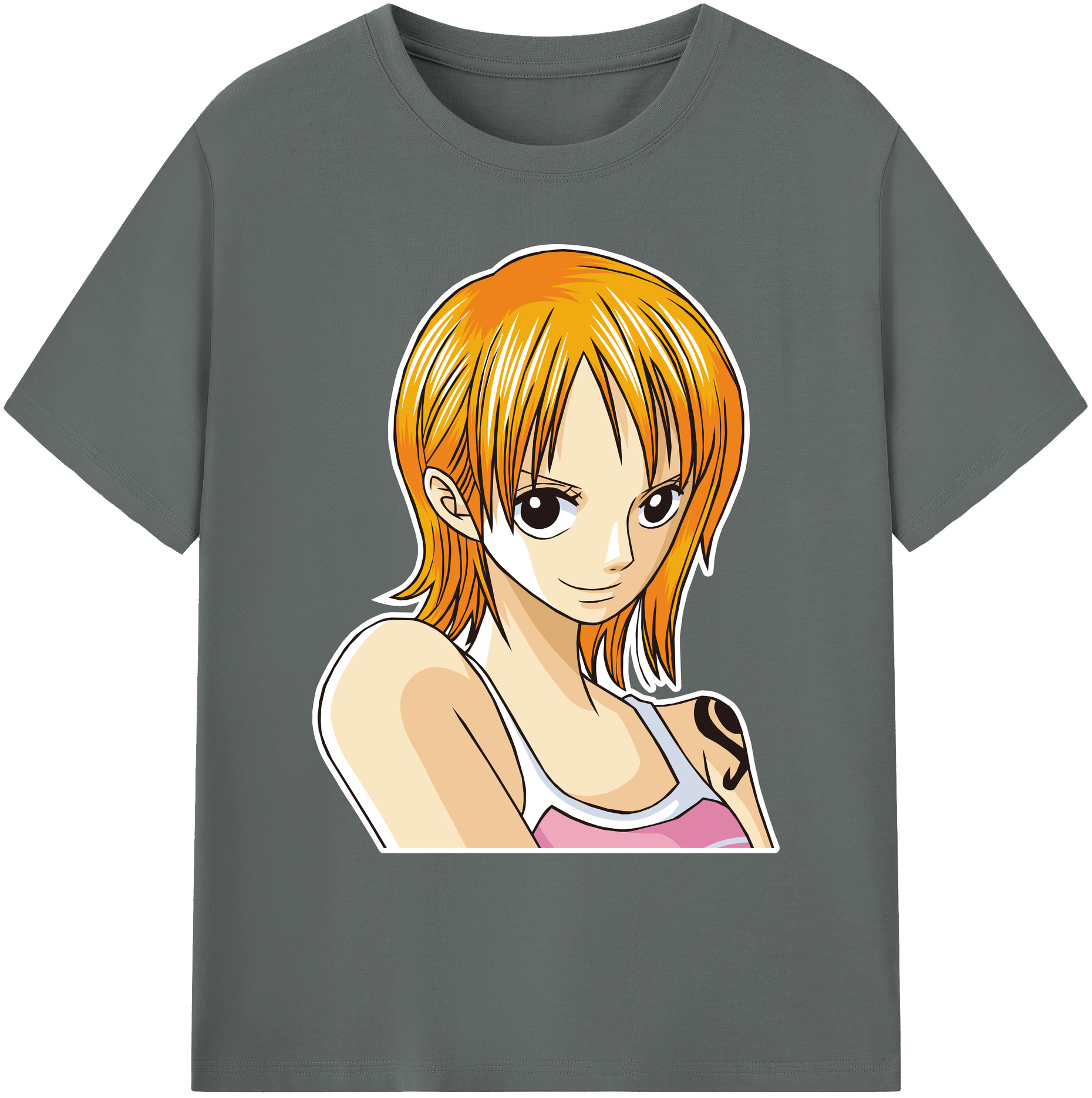 ワンピース ナミ ONE PIECE Nami 綿100％ メンズ半袖Tシャツ｜肌触りやわらか＆通気性